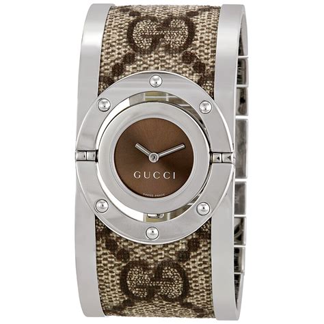 gucci twirl ladies watch large|gucci twirl watch links.